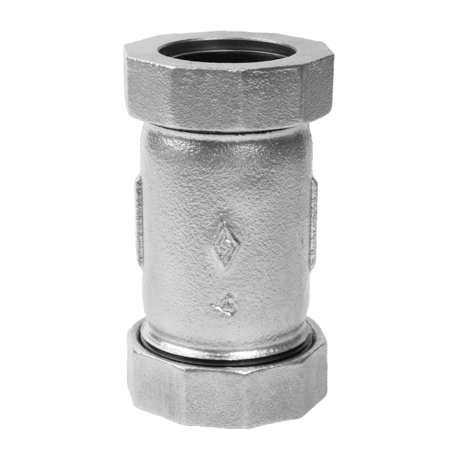 Square edge malleable cast iron long quick joint LCC