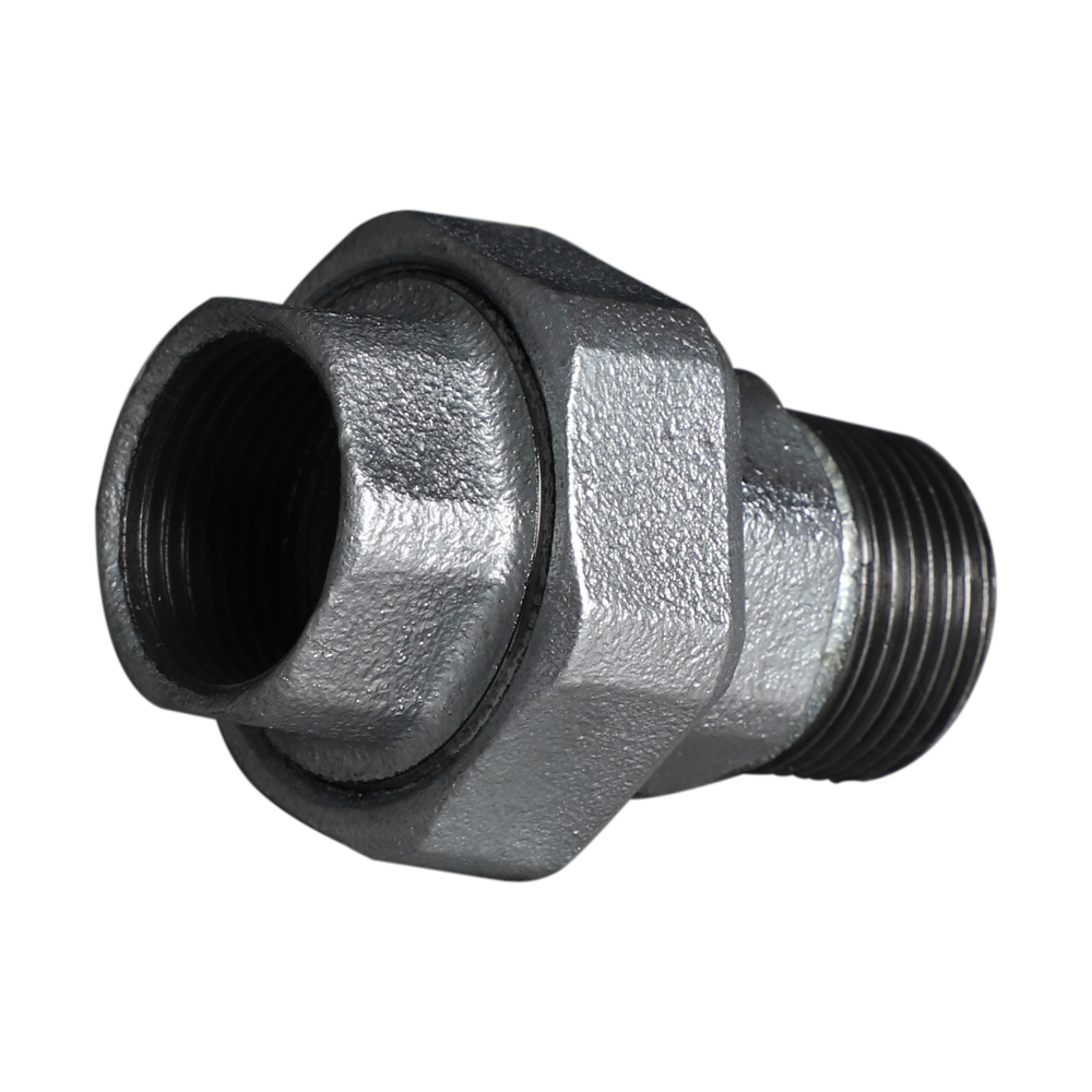 Square edge malleable cast iron inner and outer thread flat seat union 331 Square edge malleable cast iron inner and outer thread flat seat union 331