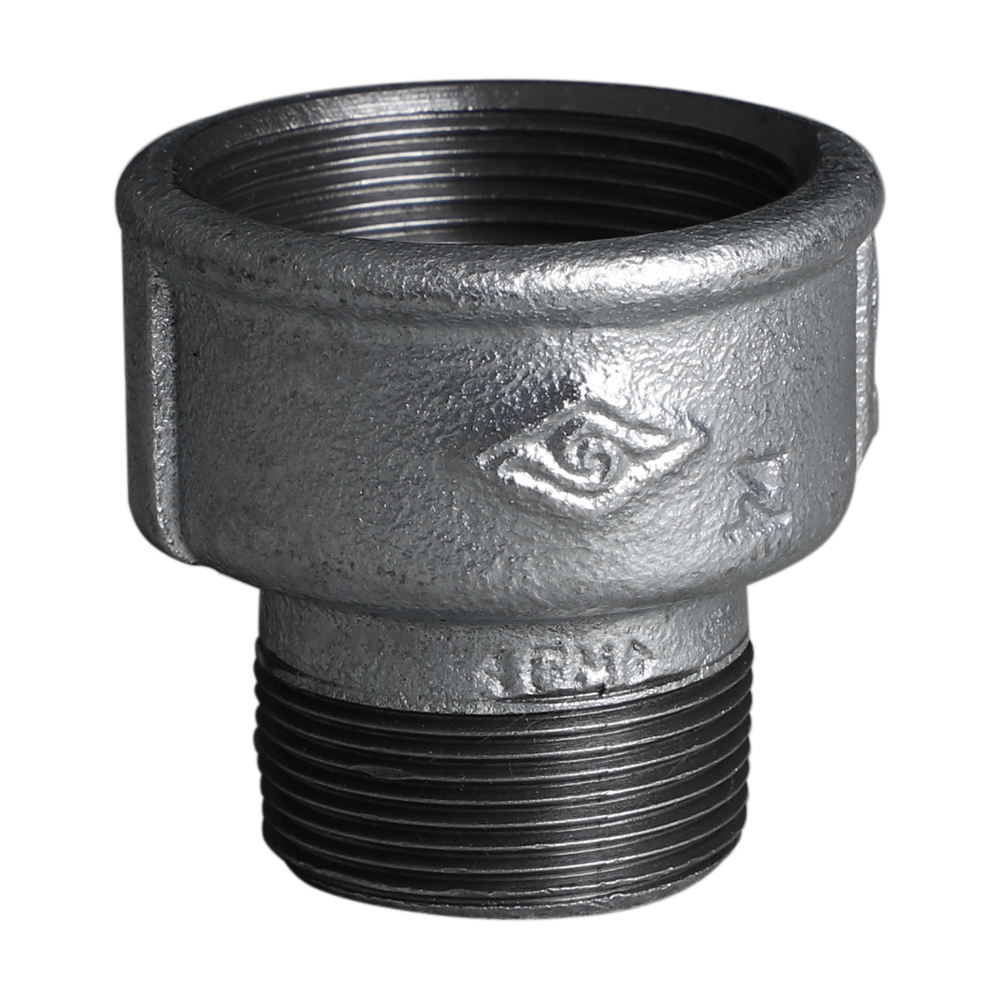Square edge malleable cast iron reducing inner and outer thread pipe clamp 246 Square edge malleable cast iron reducing inner and outer thread pipe clamp 246