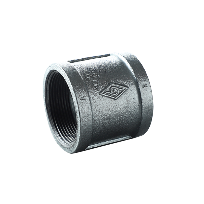 Square edge malleable cast iron pipe clamp 220
