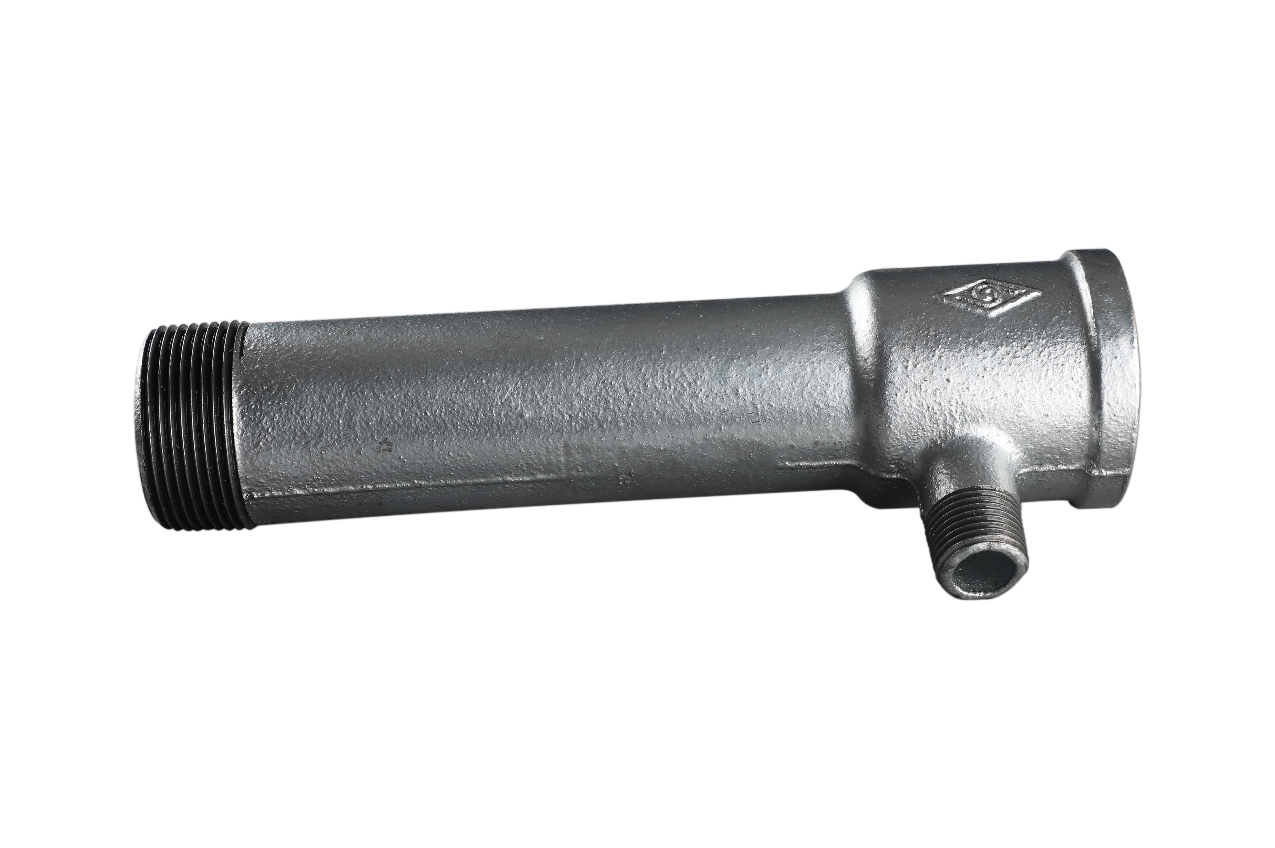 Square edge malleable cast iron long structure internal and external thread reducing tee 137RL Square edge malleable cast iron long structure internal and external thread reducing tee 137RL