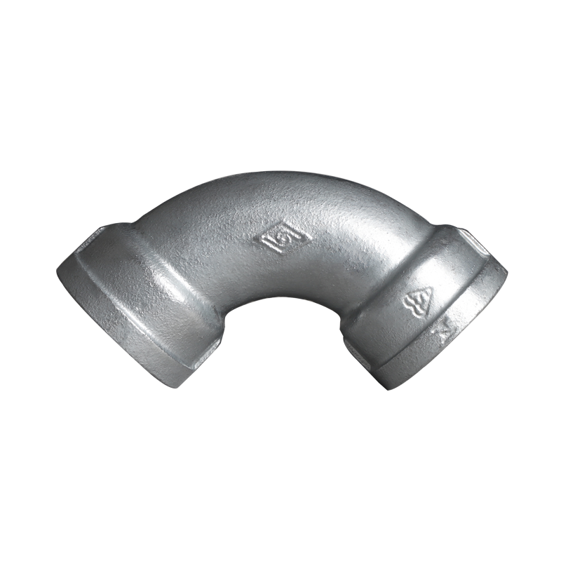 Square edge malleable Steel short inner thread crescent 2A
