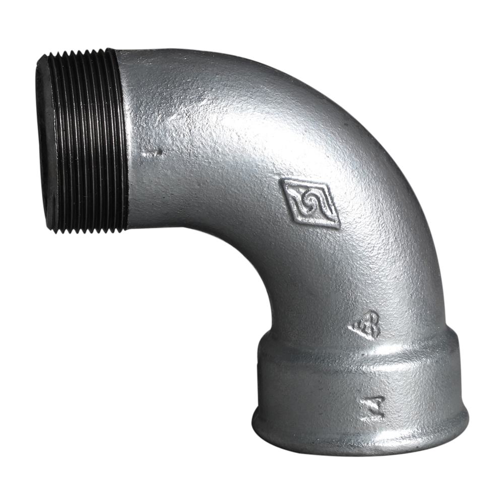 Square edge malleable cast iron short inner and outer thread crescent 1A Square edge malleable cast iron short inner and outer thread crescent 1A