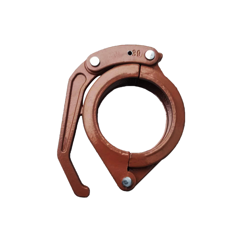 Standard pipe clamp with handle 3H for grooved pipe fittings