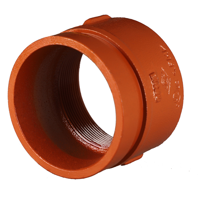 Standard internal threaded concentric reducer 240N for grooved pipe fittings