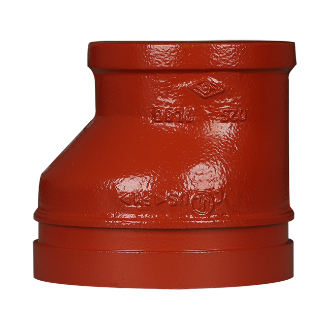 Standard internal threaded eccentric reducer 230N for grooved pipe fittings