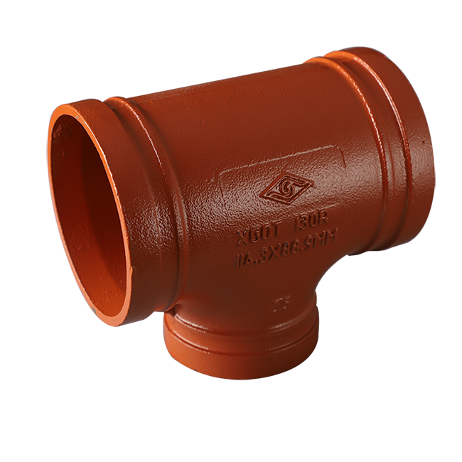 Grooved pipe standard groove tee 130R