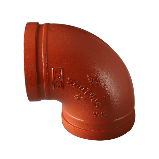 Grooved pipe S-type 90 degree elbow 90S