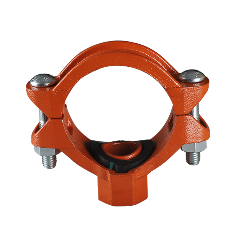 Grooved pipe fittings standard internal threaded mechanical tee 3J
