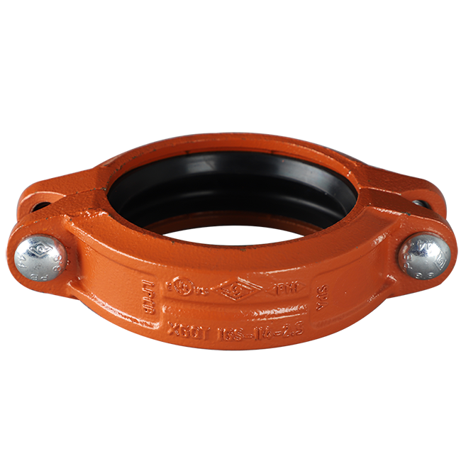 Grooved pipe fittings S-type rigid clamp 1GS