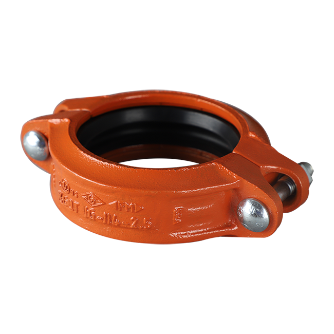 Grooved pipe fittings standard rigid clamp 1G