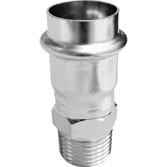 SRM external thread reducing straight joint