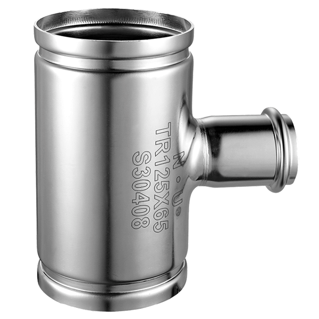 Groove clamp reducer