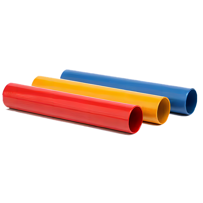 Thin-wall carbon steel plastic coated pipe
