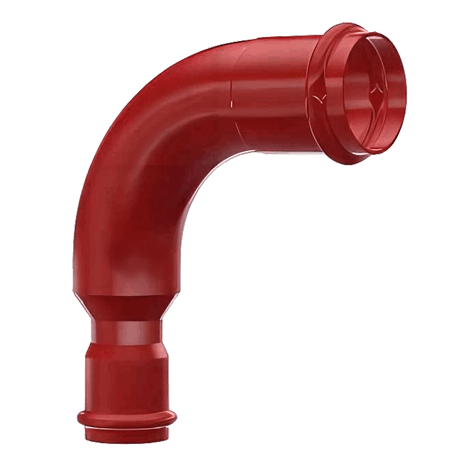 90 degree reducing elbow