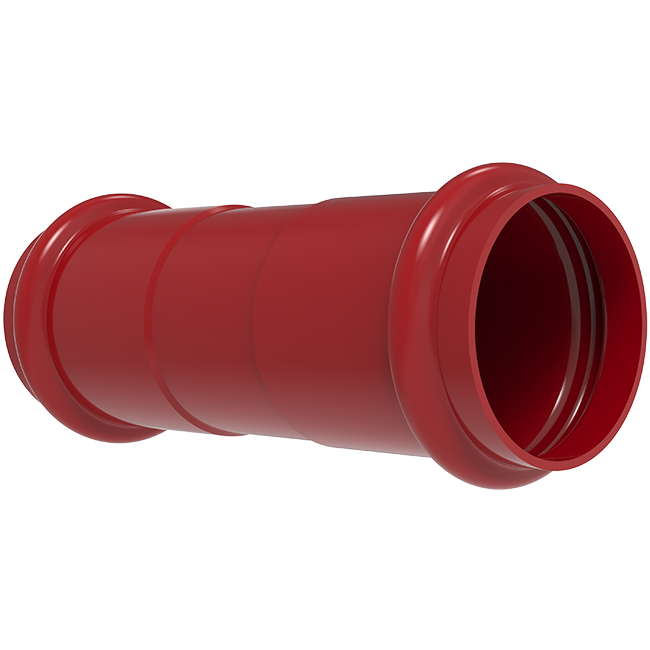 Equal diameter straight