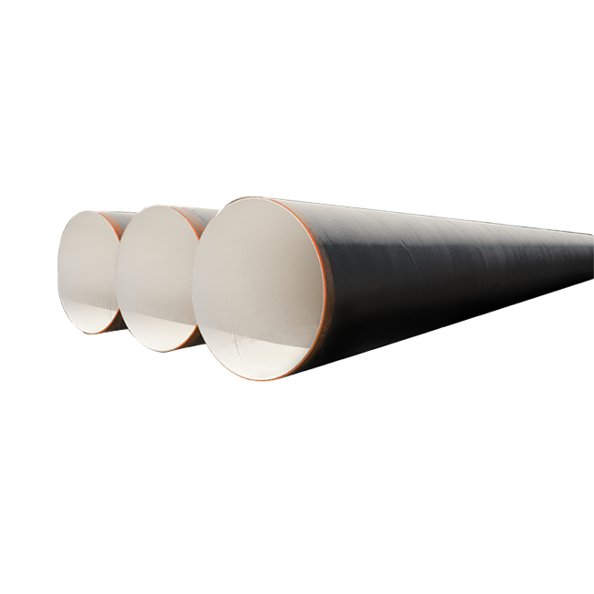 Epoxy coal tar anti-corrosion steel pipe
