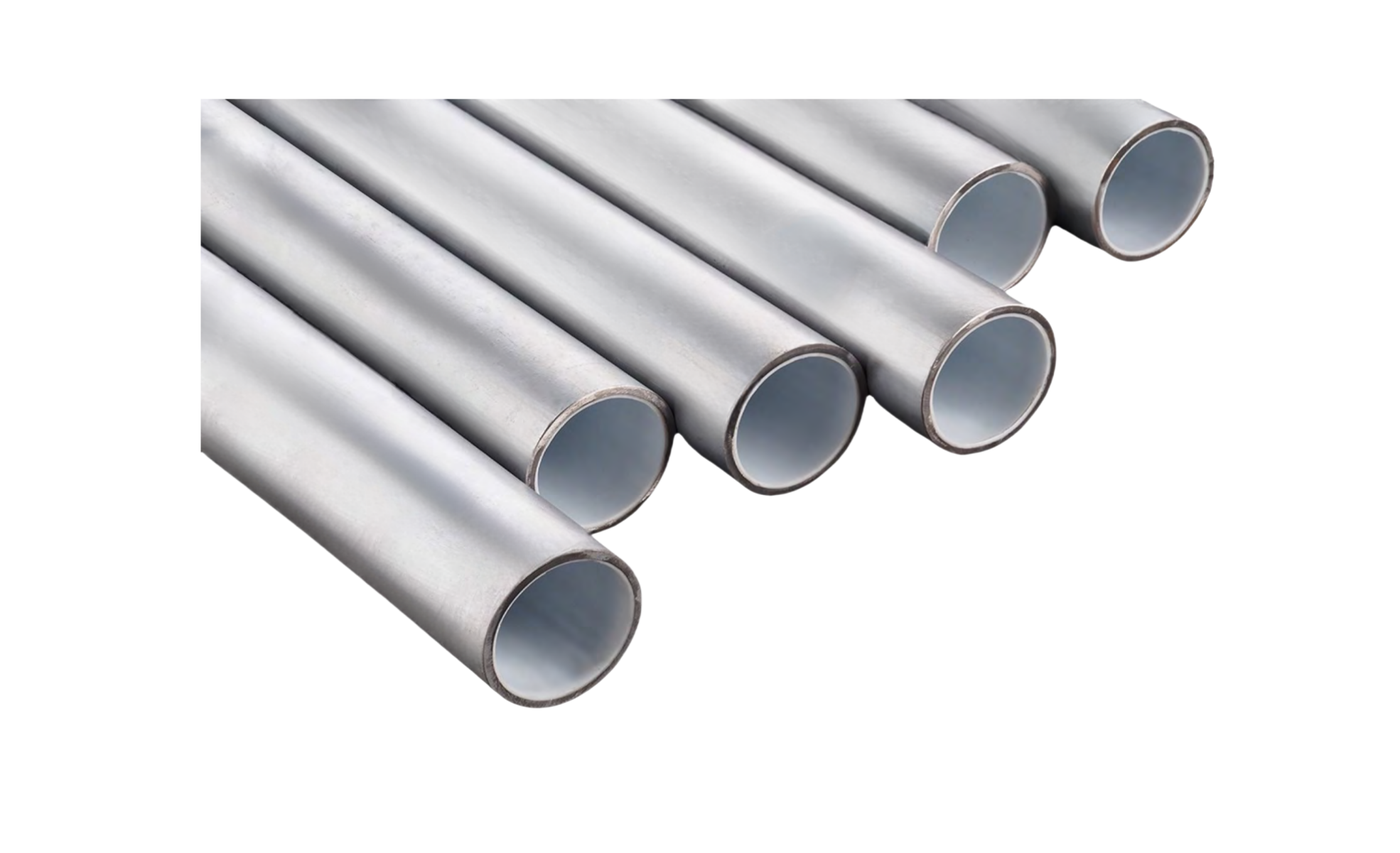 Plastic-lined seamless steel pipe