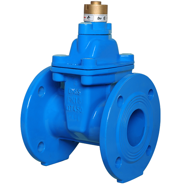 Flange concealed stem soft seal magnetic plus Closed gate valve