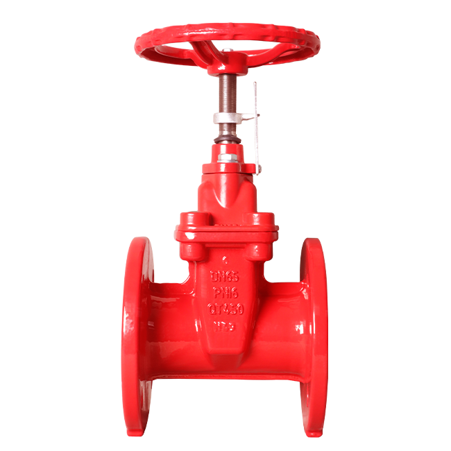 Flanged concealed stem soft seal visible gate valve