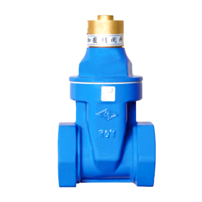 Threaded concealed stem soft seal magnetic encryption gate valve