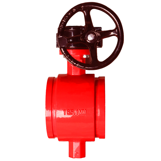 Groove centerline soft seal butterfly valve