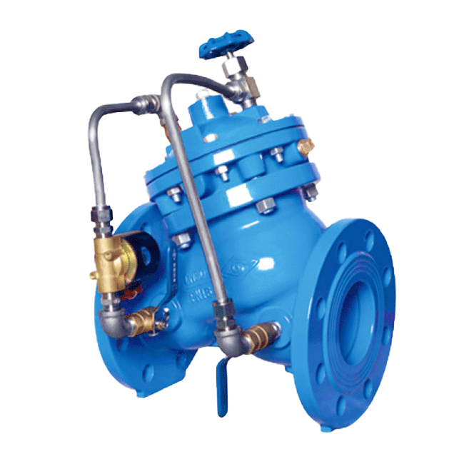 Double Cavity electromagnetic remote shut-off valve