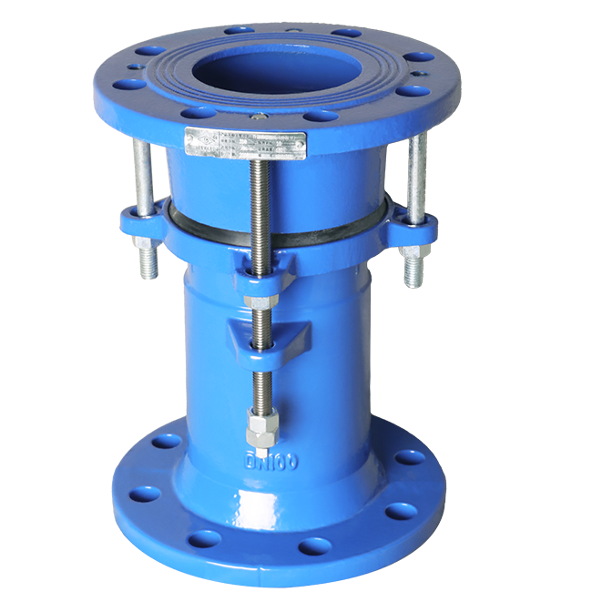Dual-flange limit expansion joint